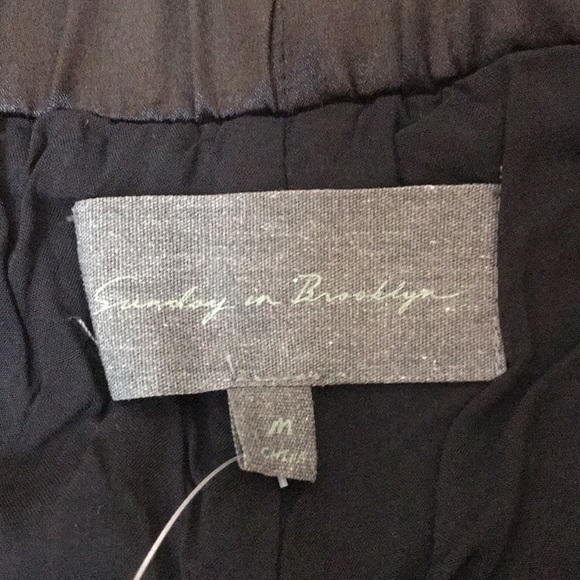 New Anthropologie Sunday In Brooklyn Chantal Feathered Maxi Skirt M MSRP: $160 - Picture 10 of 11